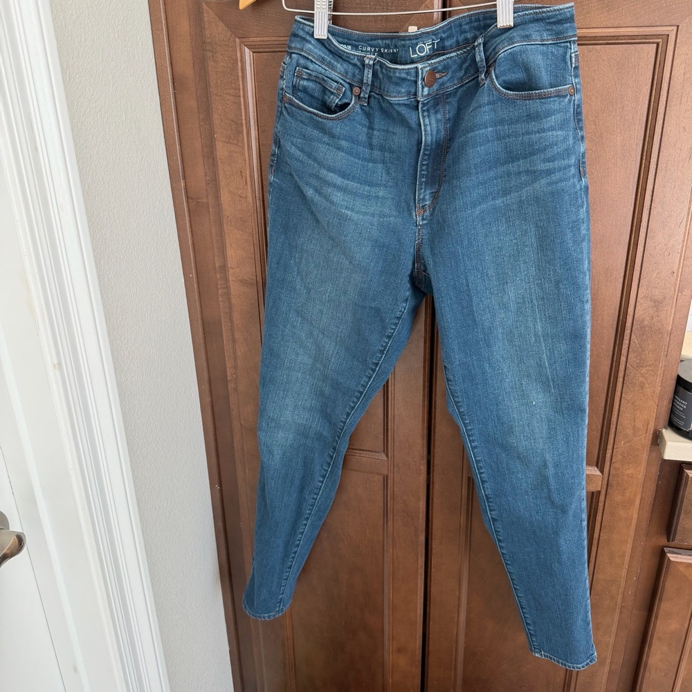 LOFT High Rise Denim Jeans